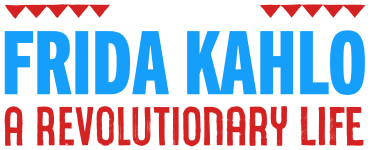 Frida Kahlo Revolutionary life logo